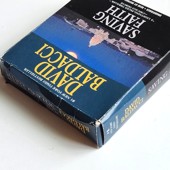 1999 David Baldacci 11 CDs Saving Faith, Unabridged, Read by Michael Kramer - Picture 8 of 8
